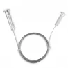 "Ceiling-to-floor" cable system Distances and cable systems 