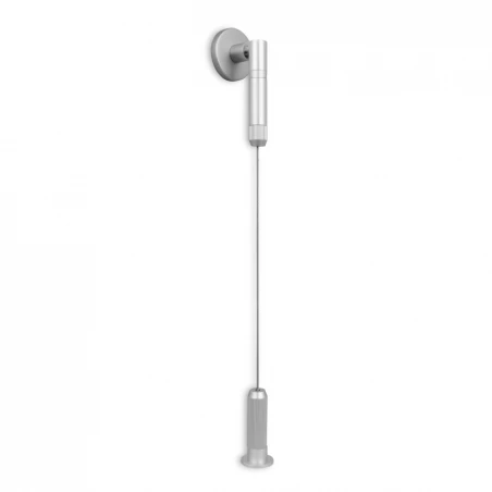 "Wall-to-floor/ceiling" cable system