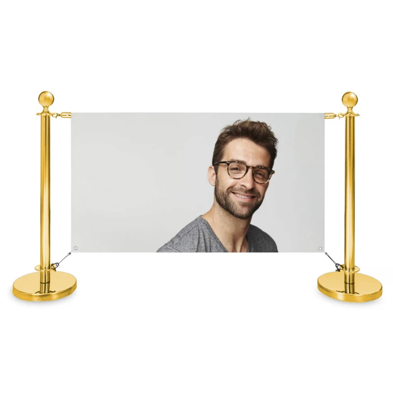 Cafeteria-Set - gold Abgrenzungsposten 