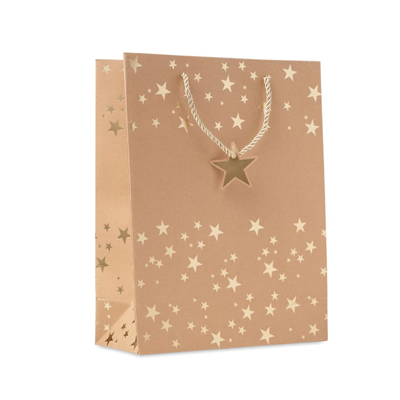 Geschenkpapiertüte SPARKLE Taschen und Schirme Logodruck oder Gravur