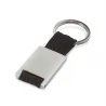 Metal rectangular key ring TECH Keychains Logo printing or engraving