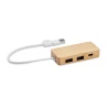 3 Port USB Hub HUBBAM Werbe-USB-Sticks Logodruck oder Gravur