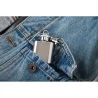 Hipflask key ring HIPPY Advertising liquor accessories Logo printing or engraving