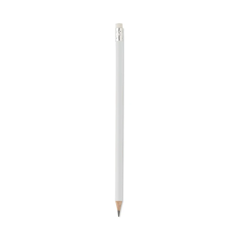 Natural pencil with eraser STOMP SHARP Pencils Logo printing or engraving