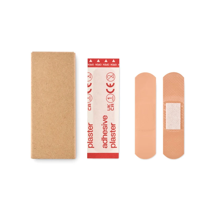 Pflaster-Box OUCH Erste Hilfe Logodruck oder Gravur