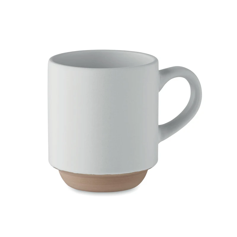 Ceramic stackable mug 170 ml CERACK Promotional porcelain mugs Logo printing or engraving