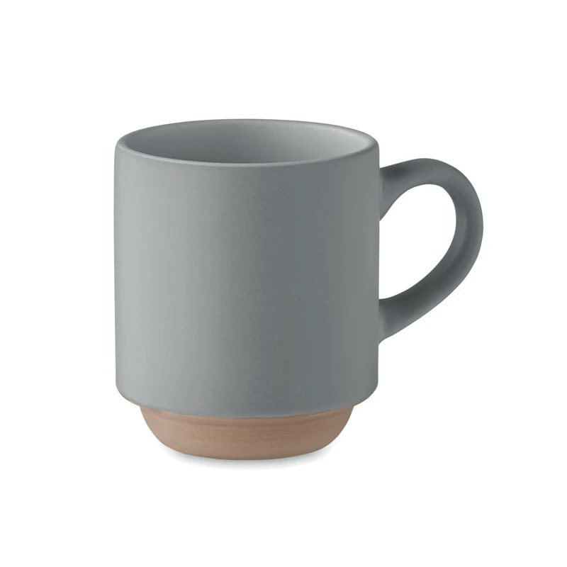 Ceramic stackable mug 170 ml CERACK Promotional porcelain mugs Logo printing or engraving