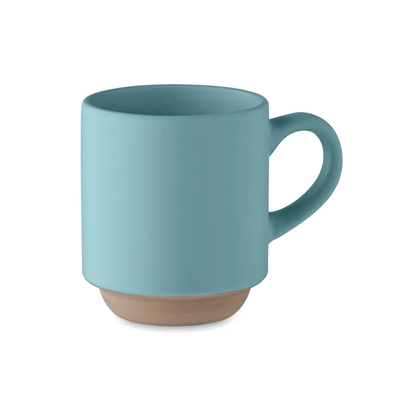 Ceramic stackable mug 170 ml CERACK Promotional porcelain mugs Logo printing or engraving