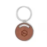 Round shape key ring LIRCLE Keychains Logo printing or engraving