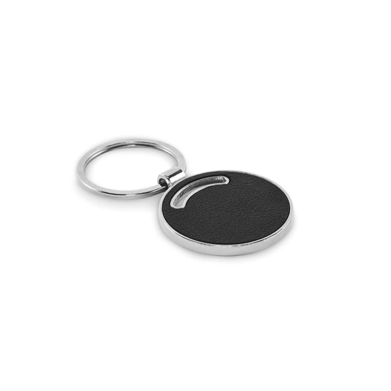 Round shape key ring LIRCLE Keychains Logo printing or engraving