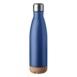 Láhev s dvojitou stěnou 500 ml ASPEN CORK  Reklamní termosky Tisk nebo gravírování loga