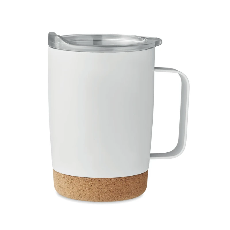 Double wall mug 300ml RUBY Thermoses Logo printing or engraving
