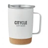 Double wall mug 300ml RUBY Thermoses Logo printing or engraving