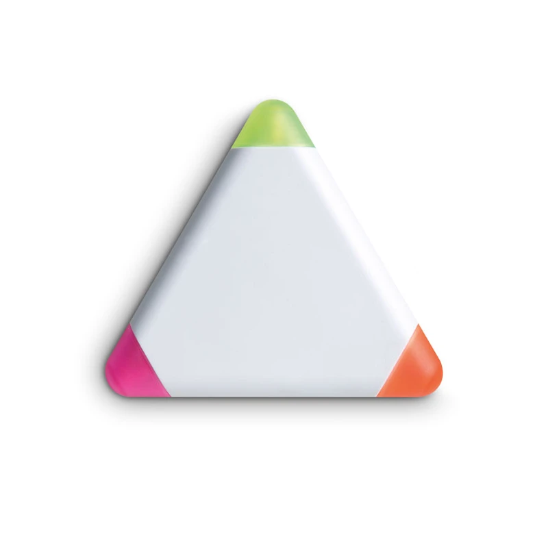 Triangular highlighter TRIANGULO For writing and more Logo printing or engraving
