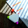 Triangular highlighter TRIANGULO For writing and more Logo printing or engraving