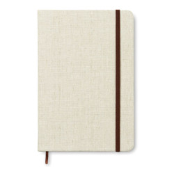 A5 canvas notebook CANVAS Notebooks Logo printing or engraving