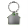 House shape plastic key ring IMBA Keychains Logo printing or engraving