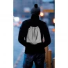 Reflective drawstring bag SHOOP REFLECTIVE Bags and umbrellas Logo printing or engraving