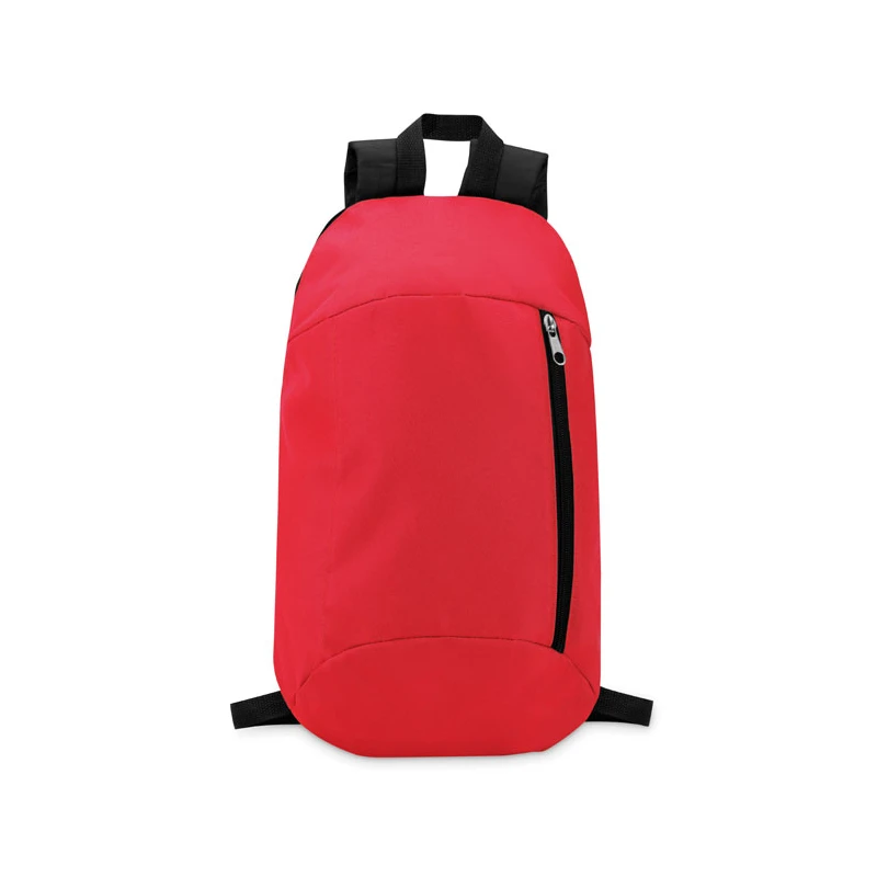 Backpack with front pocket TIRANA Sports Logo printing or engraving