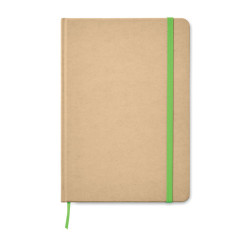A5 recycled notebook 80 lined EVERWRITE Notebooks Logo printing or engraving