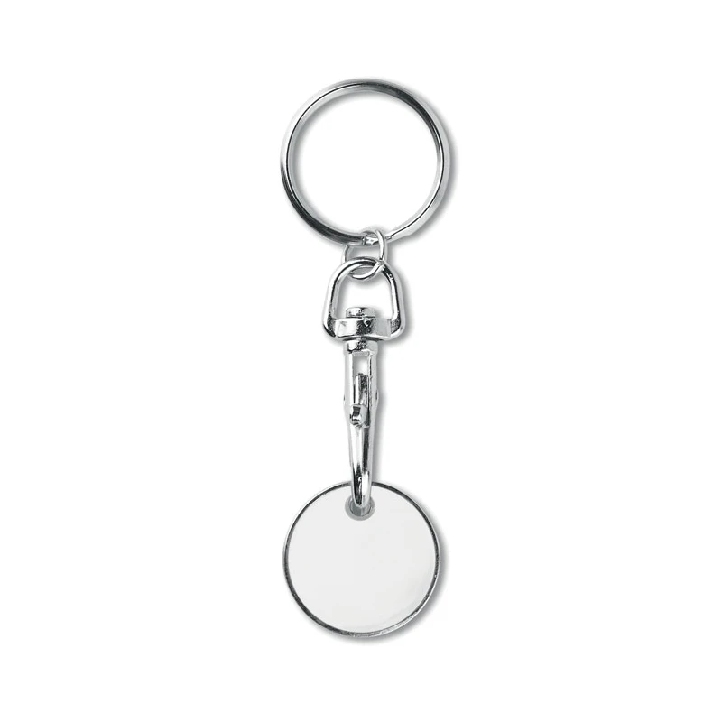 Key ring token (€uro token) TOKENRING Keychains Logo printing or engraving