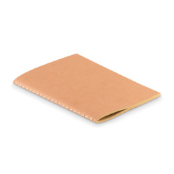 A6 recycled notebook 80 plain MINI PAPER BOOK Accessories Logo printing or engraving