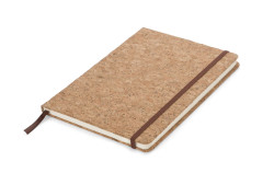 Notebook CORA A5 Notebooks Logo printing or engraving