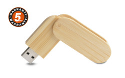Bamboo USB flash drive STALK 8 GB USB sticks Logo printing or engraving