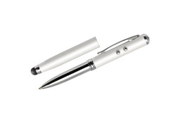 QUATRO Touch-Stift Metall-Stifte Logodruck oder Gravur