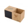 Desk clock with organizer BAMBOO Watches Logo printing or engraving