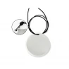 REF-CIRCLE Pendant Reflective Logo printing or engraving