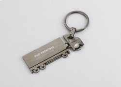 LORRY pendant Keychains Logo printing or engraving