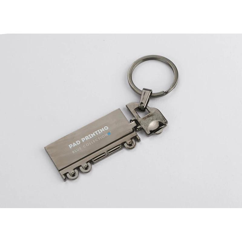 LORRY pendant Keychains Logo printing or engraving