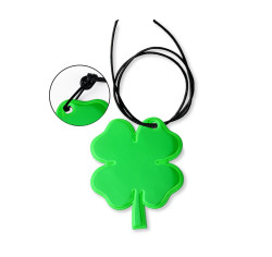 REF-CLOVER-Anhänger Reflektierend Logodruck oder Gravur