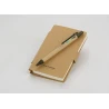 Notebook with a ball pen MARRO Notebooks Logo printing or engraving