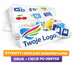 Etikety, samolepicí etikety...