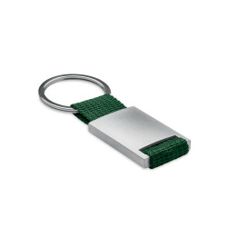 Metal rectangular key ring...