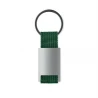 Metal rectangular key ring TECH