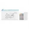 Pencil case with 4 crayons CRAY