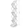 Montana A4 Flyer Stand in a SOLID Case - Silver