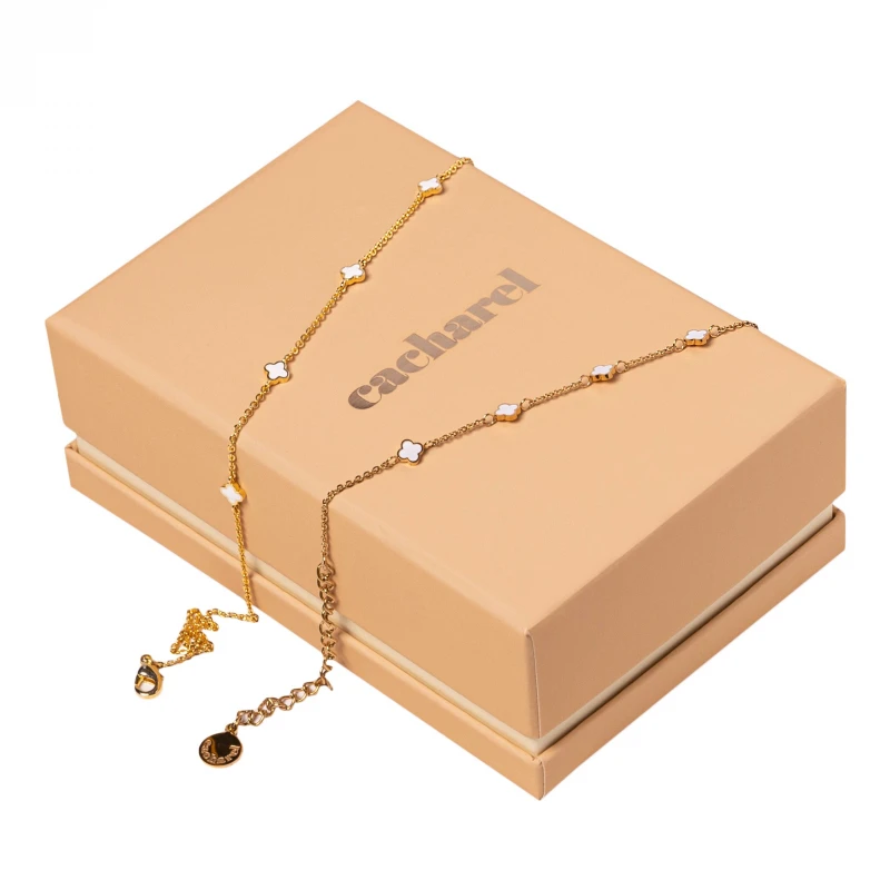 Cacharel-Geschenkset mit Armband und Halskette – CJB365E + CJC365E