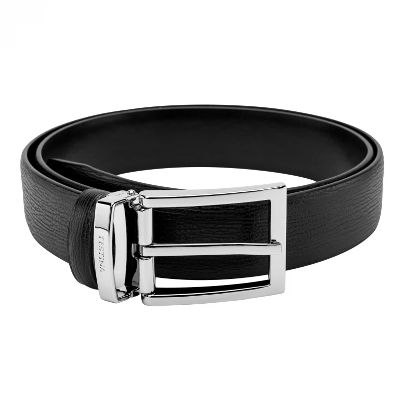 Pásek Button Black