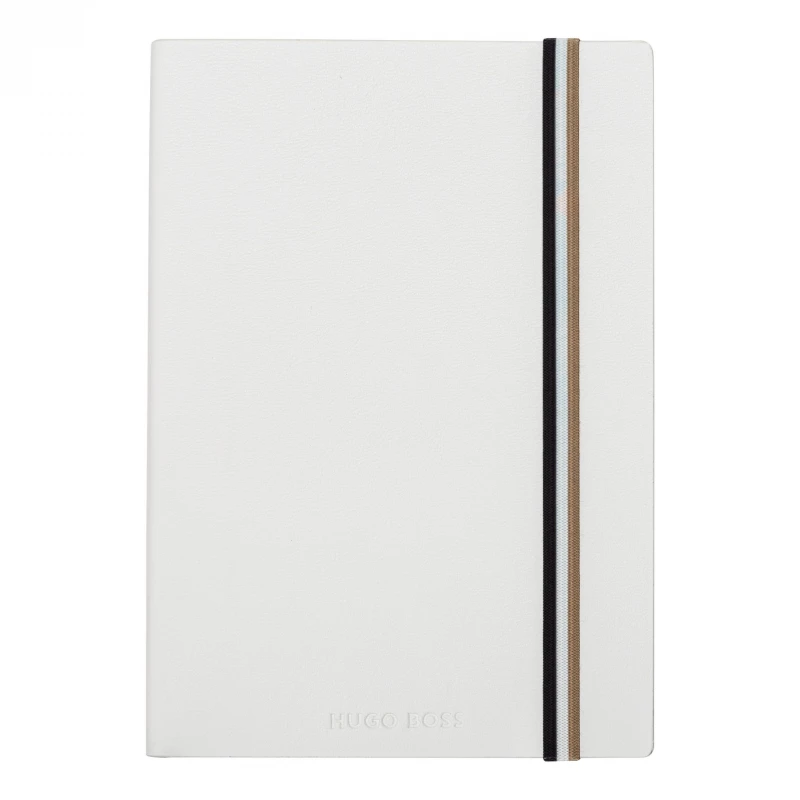 A5 Iconic Black Lined Notebook