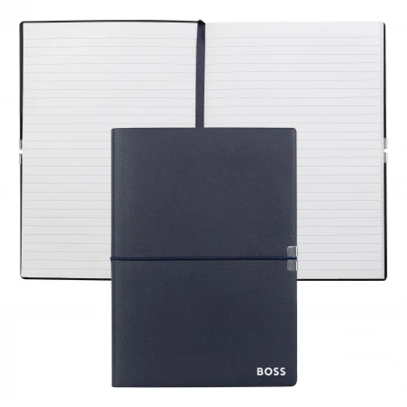 A5 Elegance Storyline Grey Lined Notebook