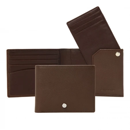 Button Black Wallet