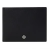 Button Black Wallet
