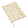 A5 Monogram Camel Lined Notebook
