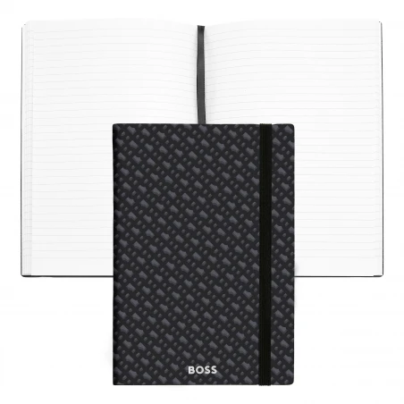 A5 Monogram Camel Lined Notebook