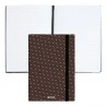 A5 Monogram Camel Lined Notebook