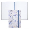 A5 Tie-Dye Flower Violet Lined Notebook